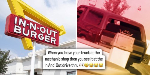 Woman Leaves Car At Mechanic Shop. Then She Sees It At In-N-Out Drive-Thru