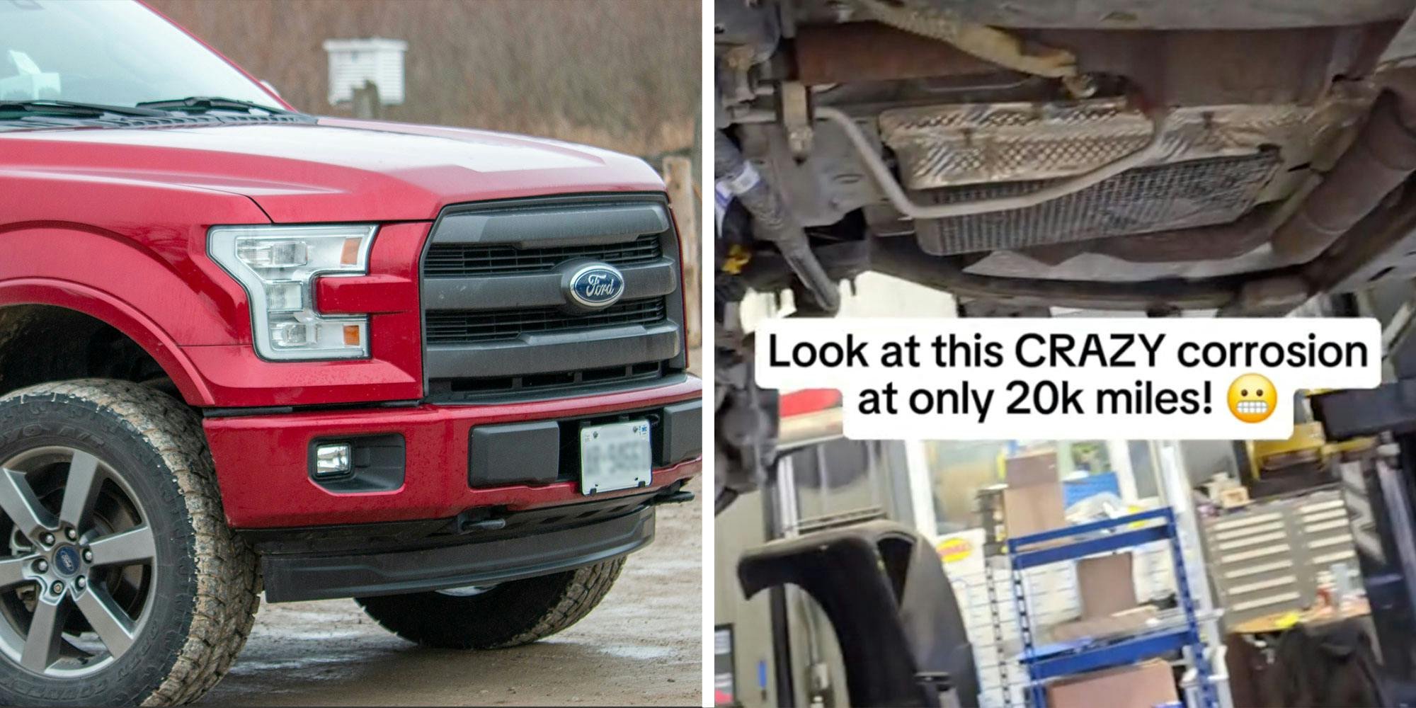 ‘Built in Michigan but not made to stay’: Customer brings in 2021 Ford F-150 with 20K miles. Then the mechanic shows the real consequences of not washing your car regularly