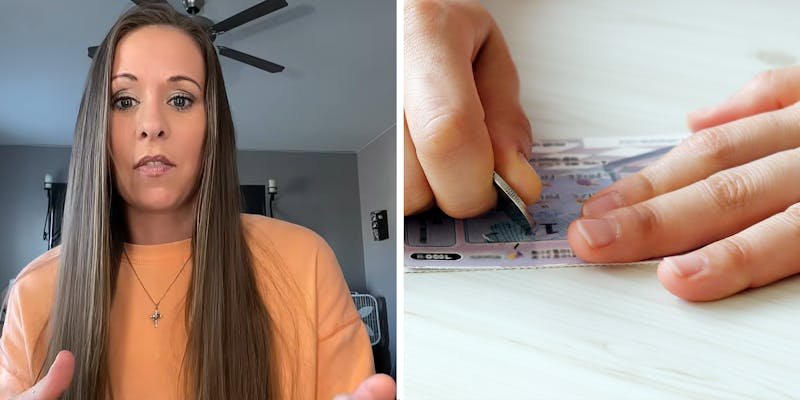 ‘Unbeknownst to me…’: Woman wins $500K on $10 scratch-off. Then she sees her taxes