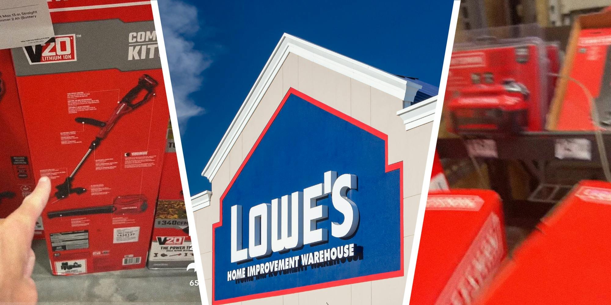‘Someone explain to me’: Lowe’s shopper sees Craftsman bundle of 3 tools on sale for $99. Then he sees what just the battery costs