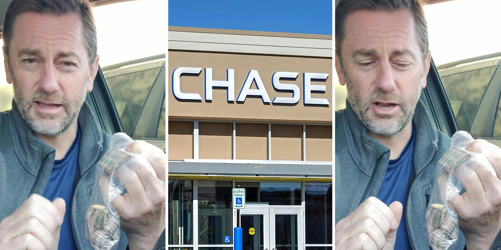 ‘Banks not even banking anymore’: Customer blasts Chase Bank for refusing to deposit loose change