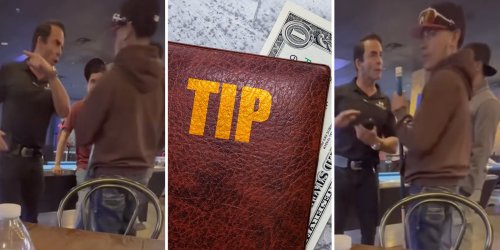 Manager Forces Customers To Tip Before Letting Them Leave