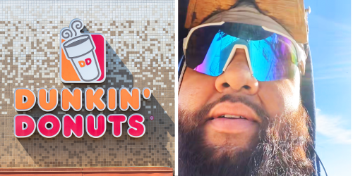 ‘No wonder I felt dizzy’: Man drinks can of Dunkin’ coffee while working on a car. Then he takes a closer look at the can