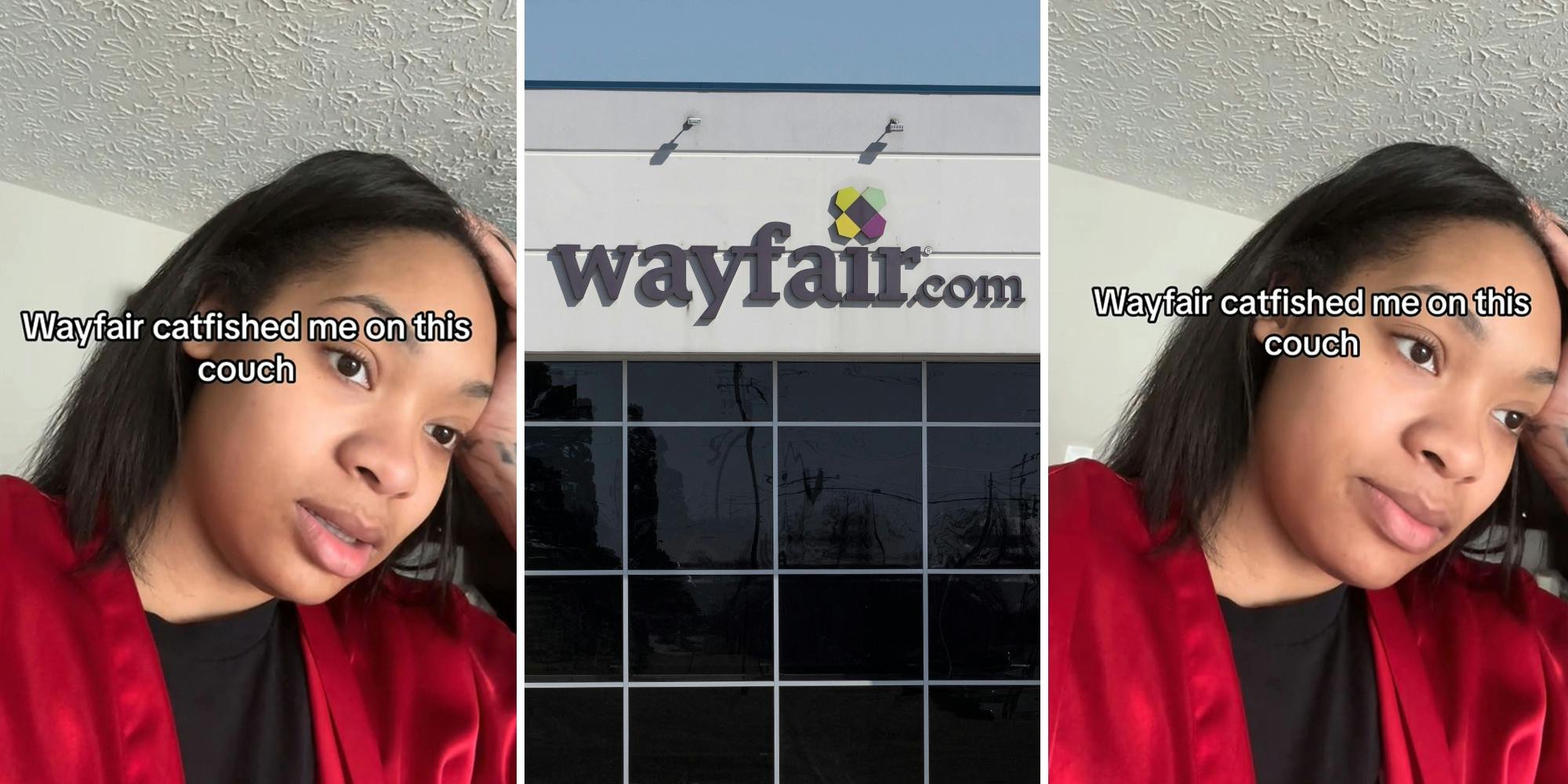 ‘Wayfair used to be affordable junk, now it’s expensive junk’: Customer calls out Wayfair for ‘catfishing’ her with couch delivery