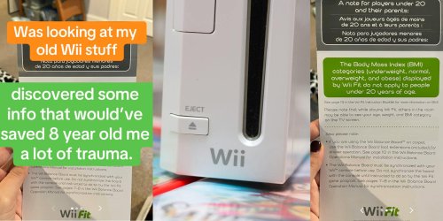 ‘If only she read the instruction manual’: Woman makes surprising discovery about Wii Fit