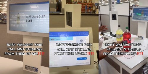 'They ain’t playinnnggggggg': Walmart shopper shares PSA after noticing new self-checkout tech while buying Minute Maid Lemonade