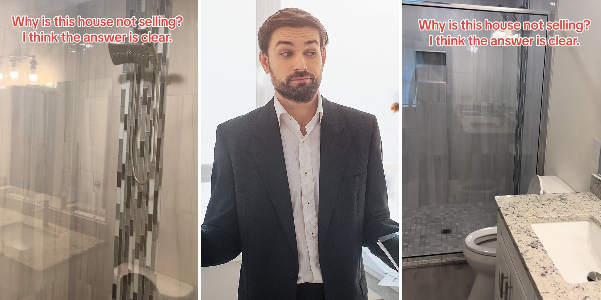 ‘It’s been on the market for a while, and now I understand why’: Realtor says this house won’t sell because of its shower
