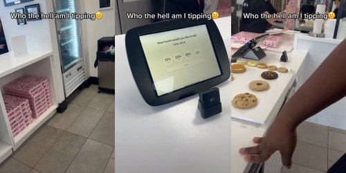 ‘Who the hell am I tipping?’: Customer roasts iPad tipping option while at Crumbl Cookies, sparking debate
