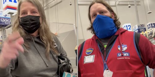 'You're being hostile': Lowe's worker accused of 'gaslighting' Asian woman subjected to racist remarks by white customer