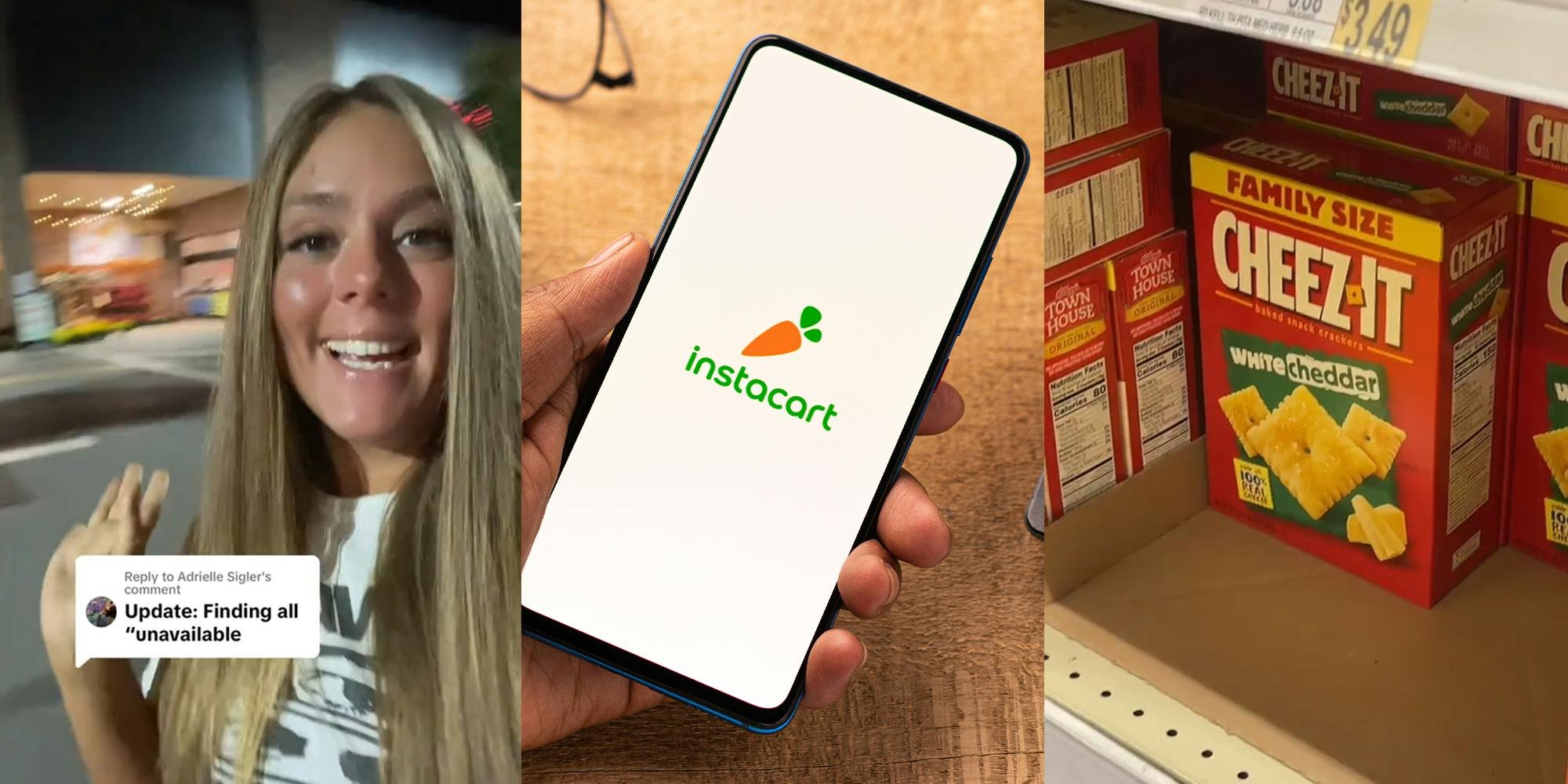 ‘He could not find like 12 of the items’: Woman tries to prove male Instacart shopper wrong by going to grocery store herself