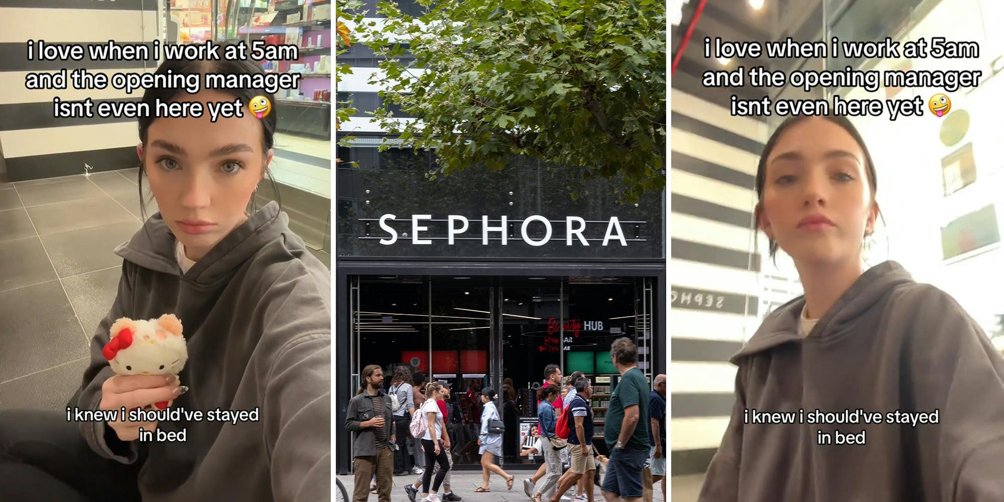 ‘I knew I should’ve stayed in bed’: Sephora worker stuck waiting outside at 5am after opening manager doesn’t show