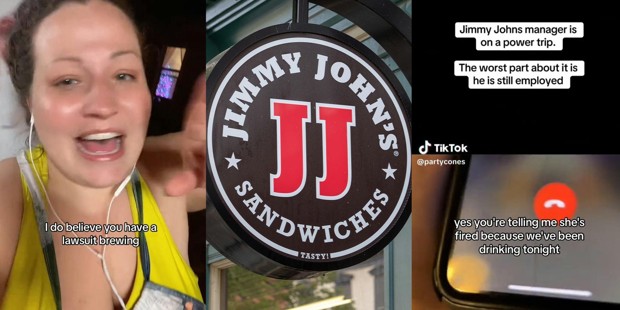 ‘I do believe you have a lawsuit brewing’: Jimmy John’s Manager Asks Worker To Unlock Store After hours, Fires Her When She Says No