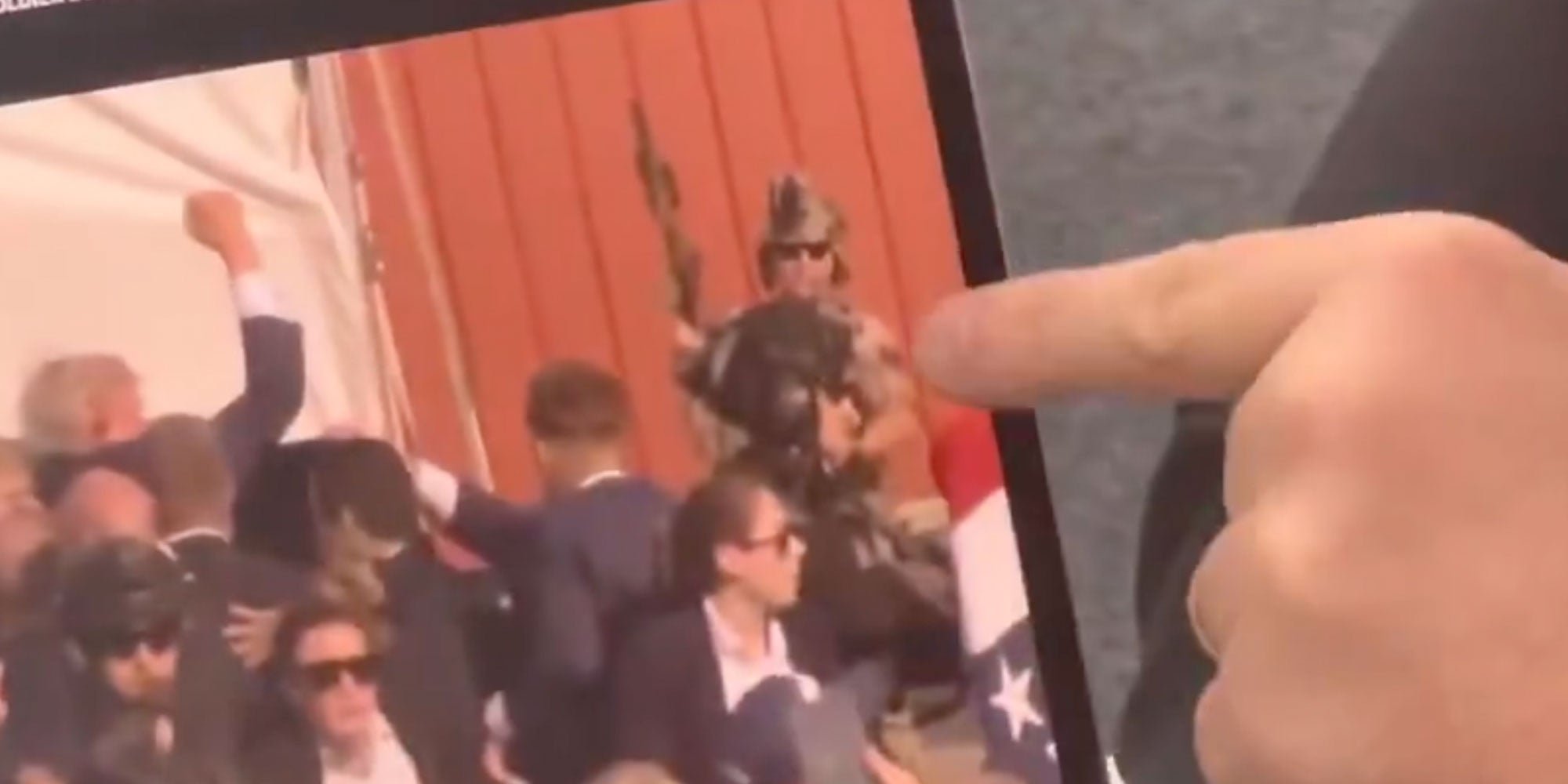 The cop who didn’t shoot Trump