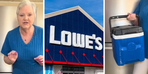 'Don’t Trust Lowe's': Woman Buys Lowe’s Fridge—Now She's Stuck Using Ice Chest