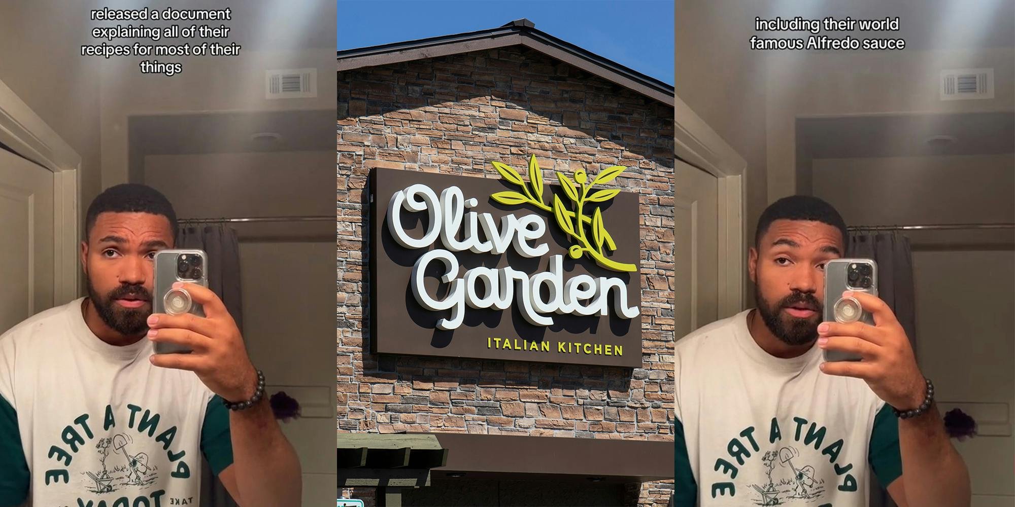 ‘I still have a screenshot’: Customer reveals Olive Garden Alfredo sauce recipe as payback after they double-charge him and don’t refund order