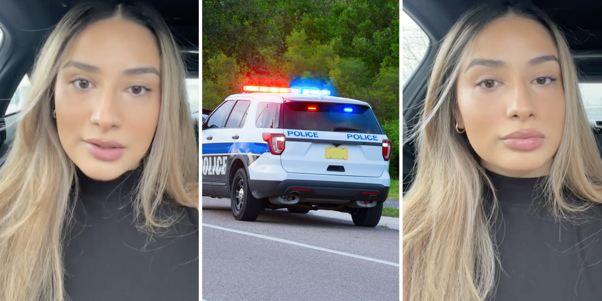 ‘How?’: Woman drives next to police officer. Then, she gets a DM from a private Instagram