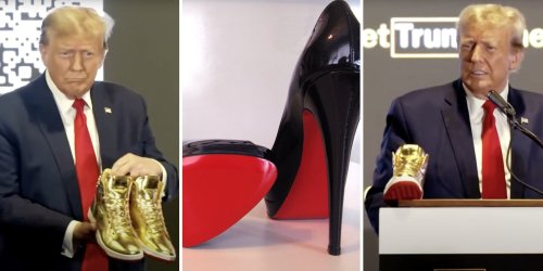 People Think Louboutin Will Sue Over Trump’s New Sneaker