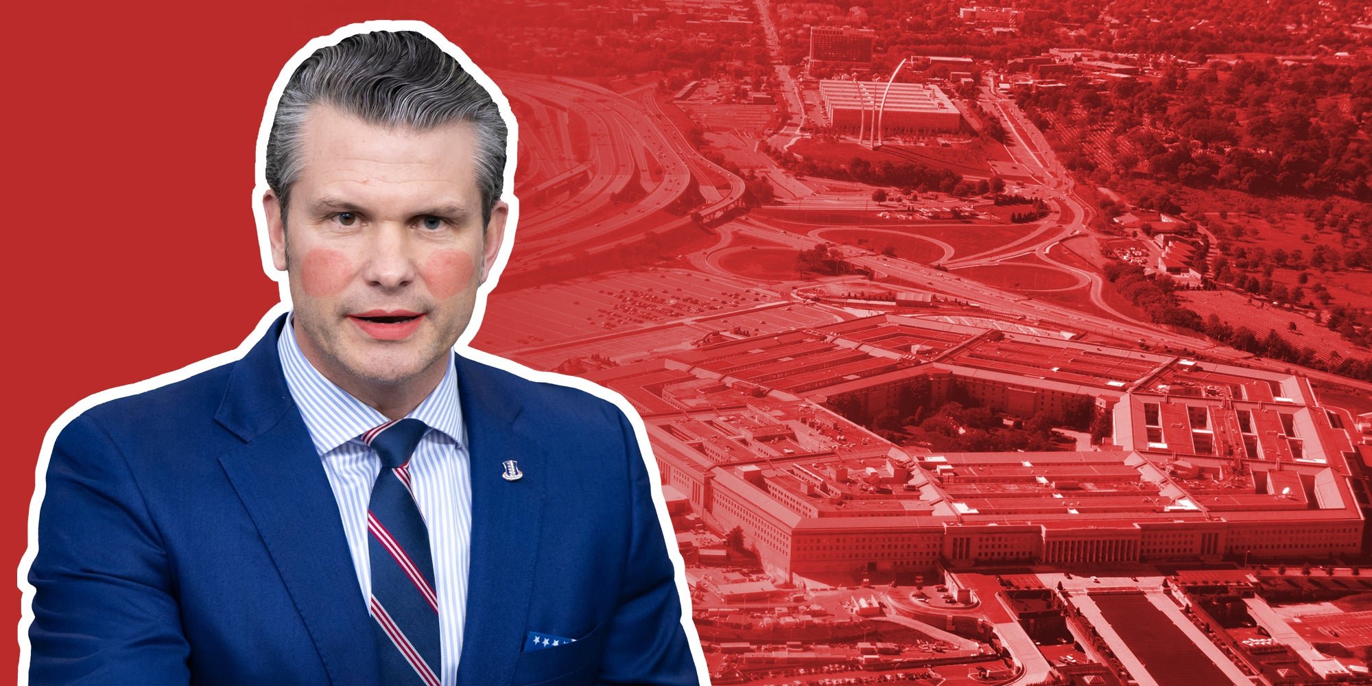 No one is buying Pete Hegseth’s adamant denial of Pentagon ‘makeup studio’ report