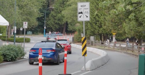 Vancouver Park Board approves immediate removal of Stanley Park Drive bike lane