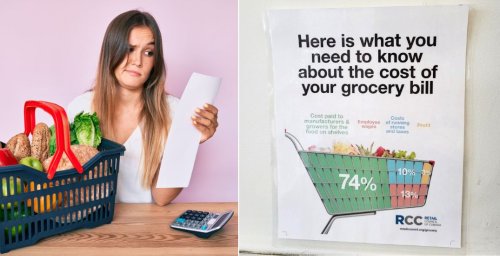 “Gaslighting us now?“: Canadians skeptical after posters breaking down cost of grocery bills pop up in stores