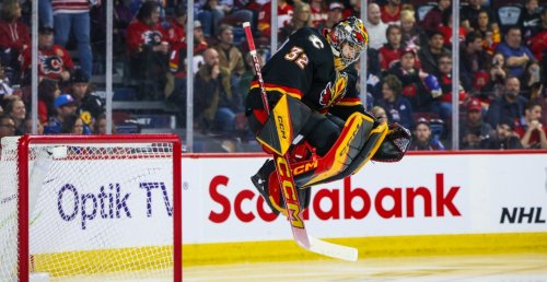 "It's pretty special": Flames giving Wolf the start in his home town tonight