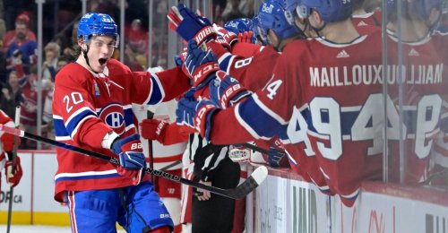 "Expensive goal": Slafkovsky cashed in $250,000 in final Canadiens game