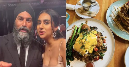 Jagmeet Singh and Gurkiran Kaur dish on their fave Canadian restaurants (VIDEO/PHOTOS)