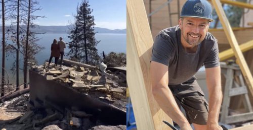Popular Canadian TV host returns to wildfire-wrecked home in Kelowna