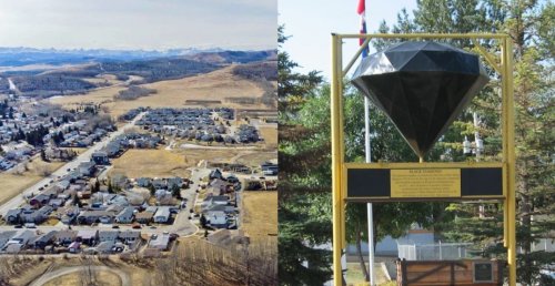 Two towns in Alberta are becoming one next month and the new name's fancy