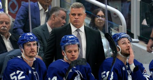 Leafs coach Keefe issued fine for "unprofessional conduct"
