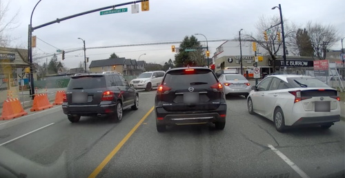 Wrong-way driver causes chaos at Vancouver intersection