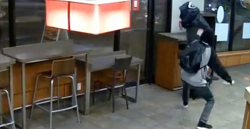 Vicious stabbing at downtown Tim Hortons being investigated by VPD (VIDEO)
