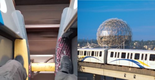 SkyTrain surfer goes on dangerous ride in Vancouver