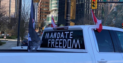 Deja Vu: "Trudeau must go" convoy to converge on Vancouver Art Gallery on Saturday