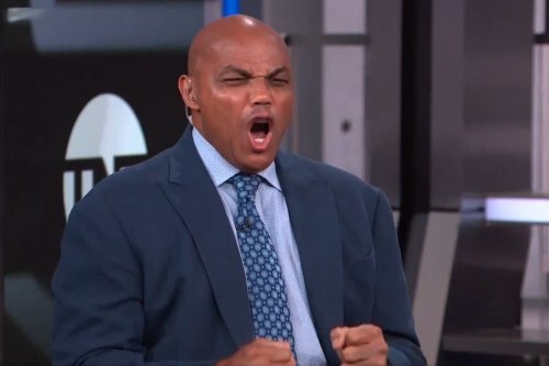 Charles Barkley interrupts NBA highlights to celebrate Edmonton Oilers OT win as only he can