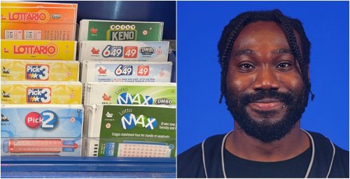 A 24-year-old man played the lottery for the first time and got a massive surprise