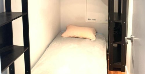 Tiny den in shared Vancouver luxury suite being rented for $899 per month (PHOTOS)