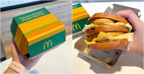 An Honest Review Of The New McDonald s Chicken Big Mac PHOTOS Flipboard