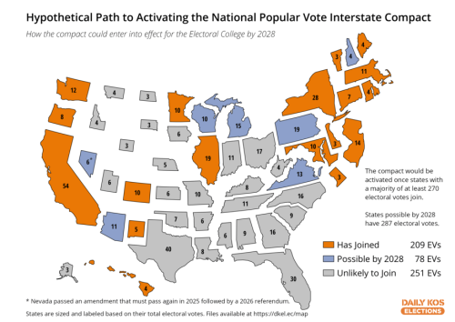 Maine joins interstate alliance to elect president by popular vote