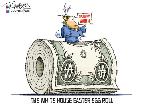 Cartoon: The White House Easter Egg Roll