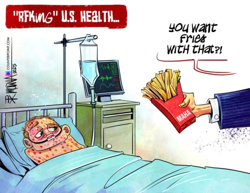 Cartoon: 'RFKing' US health