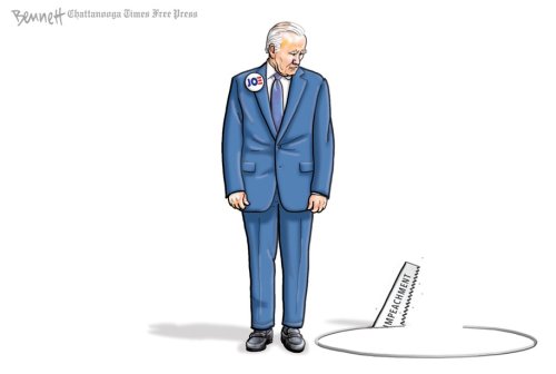 Cartoon: Biden's impeachment isn't exactly going to plan