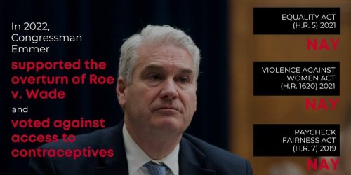Tom Emmer Votes Against Women’s Rights, And It’s Time for Him to Go