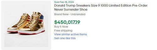 Gold Shoes? Or Money Laundering???