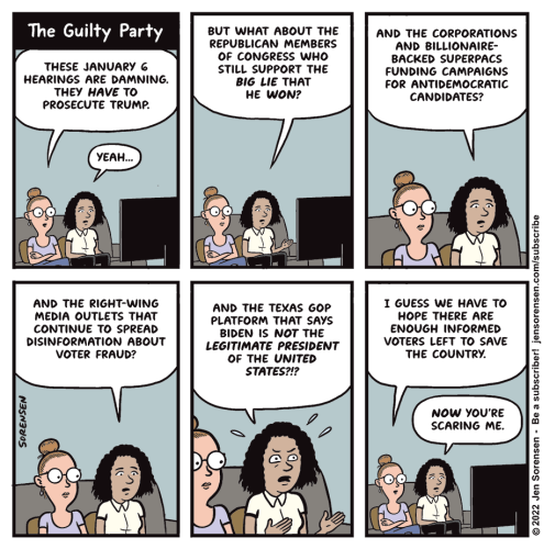 Cartoon: The guilty party