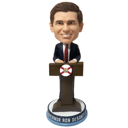 Which member of the IA campaign press corps asks Bobblehead about the latest trafficking flight(s)