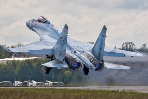 Russian stuff blowing up: Russia shoots down its own fighter