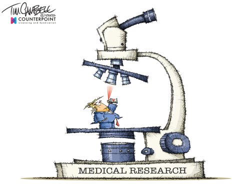 Cartoon: Medical research