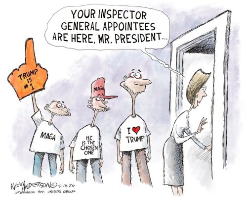Cartoon: Trump fans