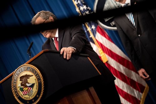 Twitter reacts to William Barr's redaction-o-rama press conference